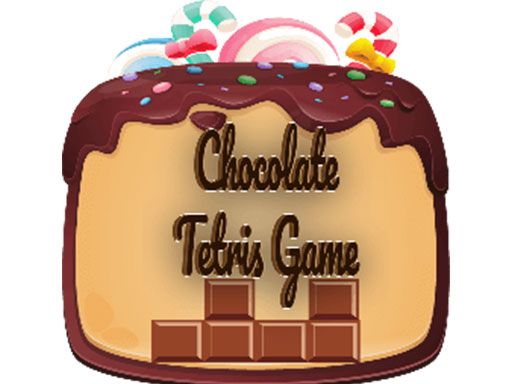 Chocolate Tetris Game - browser game screenshot