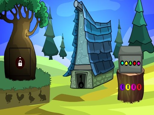 Rescue The Bunny - browser game screenshot