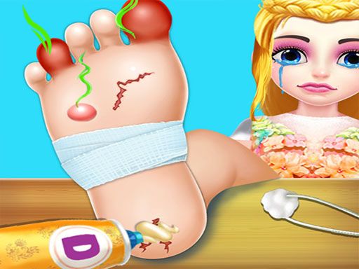 Foot doctor-ER Surgery Doctor  - browser game screenshot