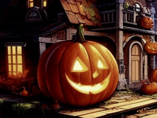 Halloweem Pumpkin Adventure Halloweem Pumpkin Adventure - browser game screenshot
