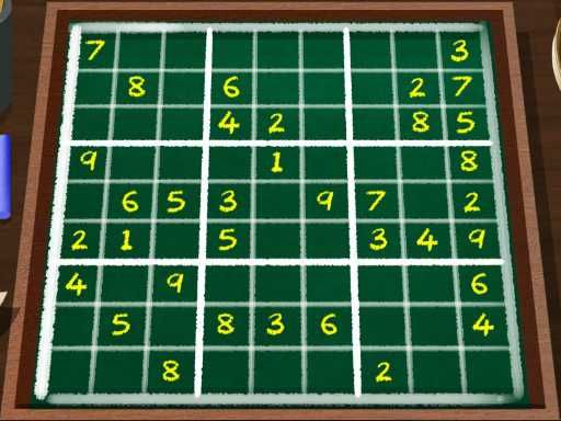 Weekend Sudoku 07 - browser game screenshot