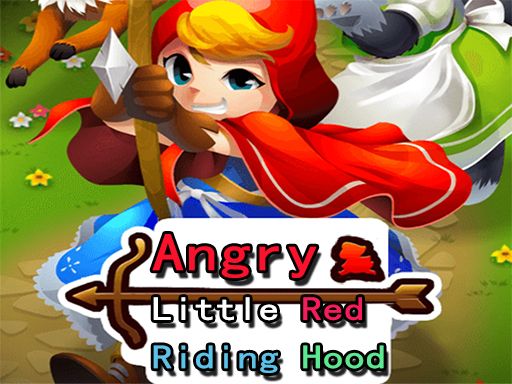 Angry Little Red Riding Hood - browser game screenshot