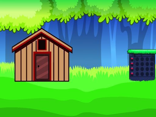 Calm Land House Escape - browser game screenshot