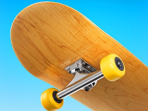 Skateboard city - browser game screenshot
