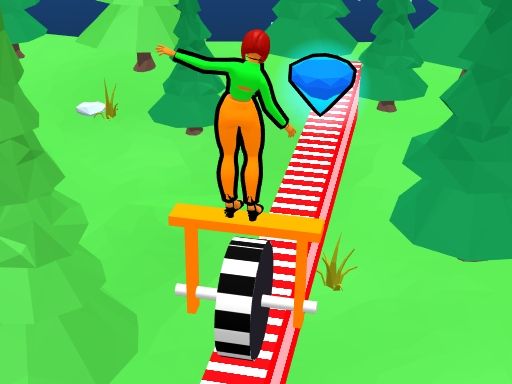 Wheel Balancer 3D - browser game screenshot