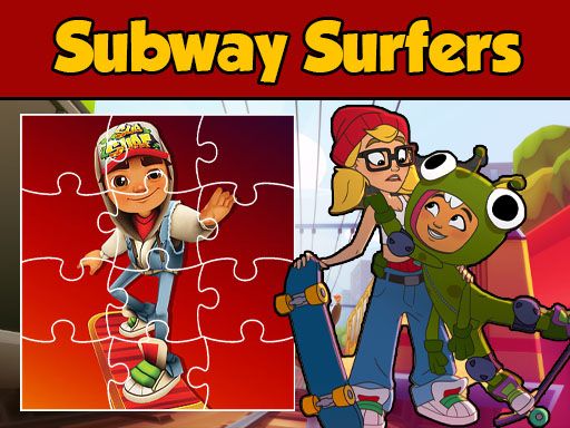 Subway Surfers Jigsaw Puzzle - browser game screenshot
