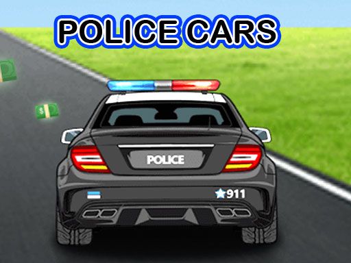 Police Cars Driving - browser game screenshot