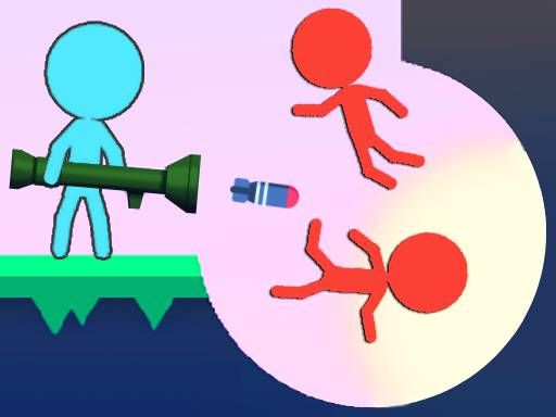 Stickman Bullets Ragdoll - browser game screenshot