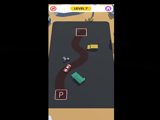 Parking Car 3D - browser game screenshot
