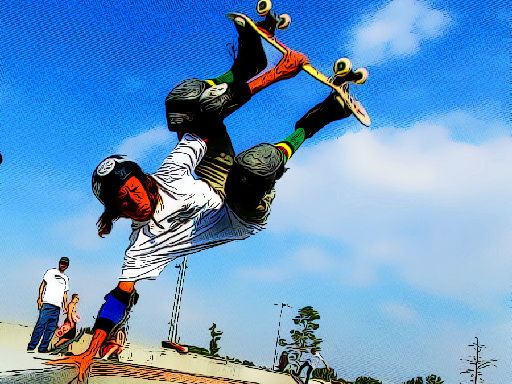 Free Style Skateboarders Free Style Skateboarders - browser game screenshot