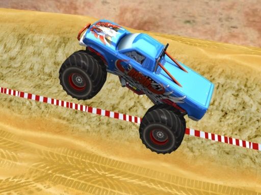Monster Truck Speed Stunt - browser game screenshot