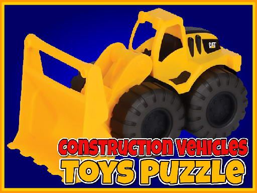 Construction Vehicles Toys Puzzle - browser game screenshot