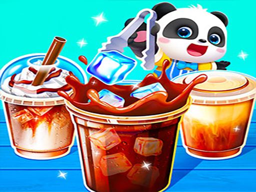 Little Panda Coffee Shop - browser game screenshot