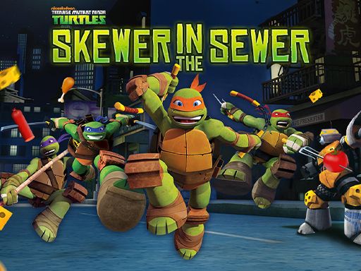 Skewer in the Sewer - browser game screenshot