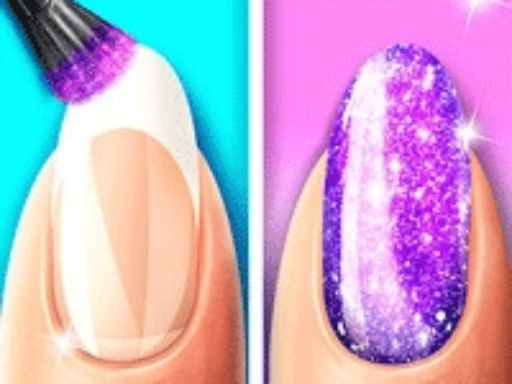 Fashion Makeup Nail Salon - Nail Game - browser game screenshot