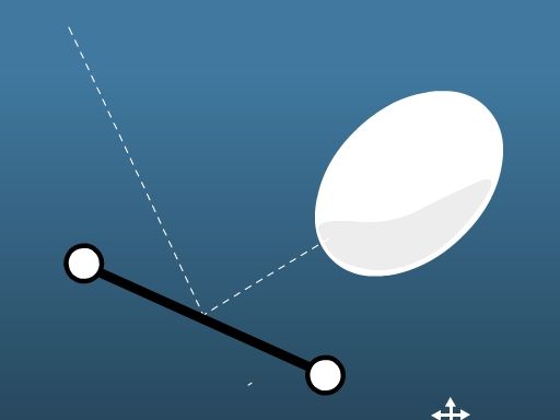 Bouncy Egg - browser game screenshot