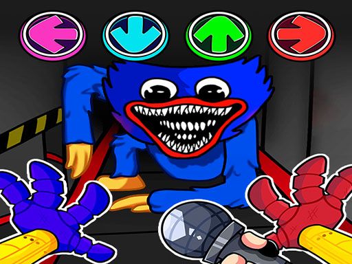 poppy playtime huggy wuggy color - browser game screenshot
