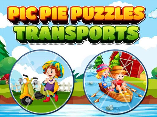 Pic Pie Puzzles Transports Pic Pie Puzzles Transports - browser game screenshot