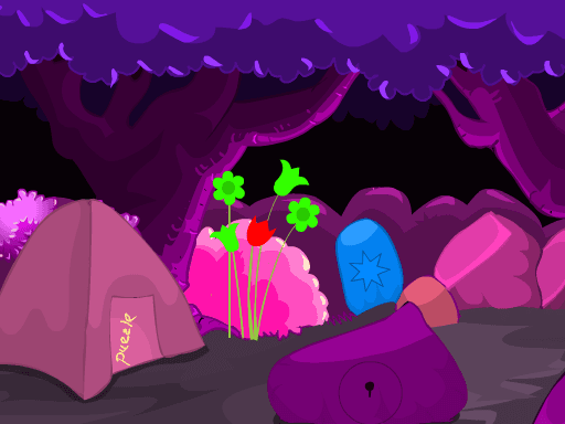 Calm Forest Escape - browser game screenshot