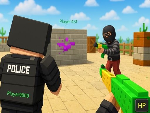 Pixel Legyfare Wars - browser game screenshot