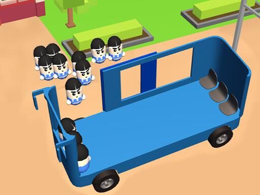 Overloaded Bus Game - browser game screenshot