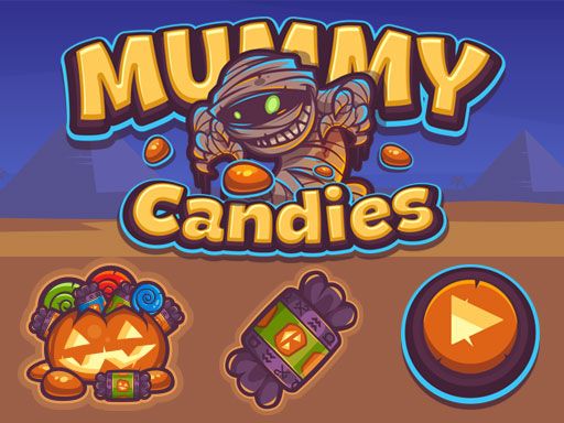 Mummy Candies | Fullscreen HD Game - browser game screenshot