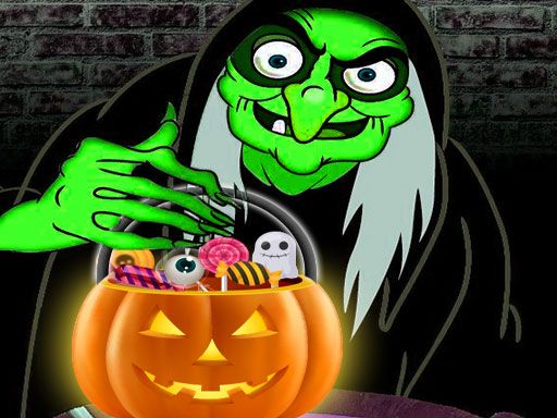Halloween Party - browser game screenshot