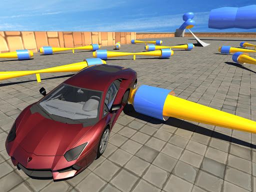 Crash Stunts Demolition - browser game screenshot