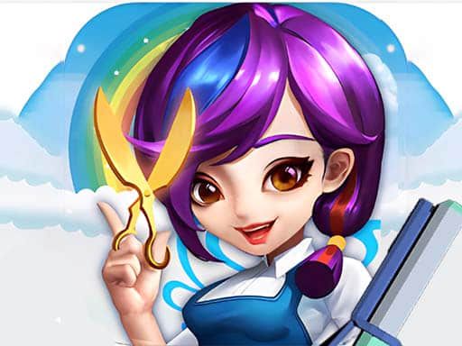 Barber  fun - browser game screenshot