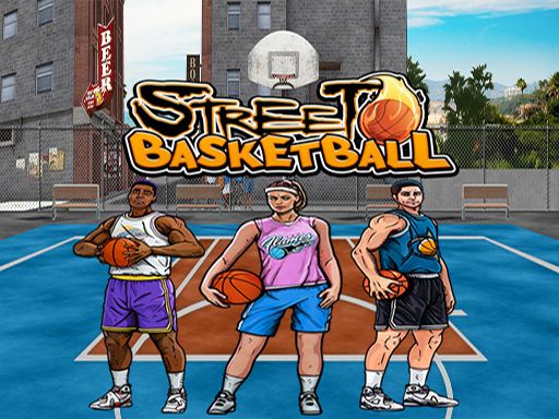 Basketball Street - browser game screenshot