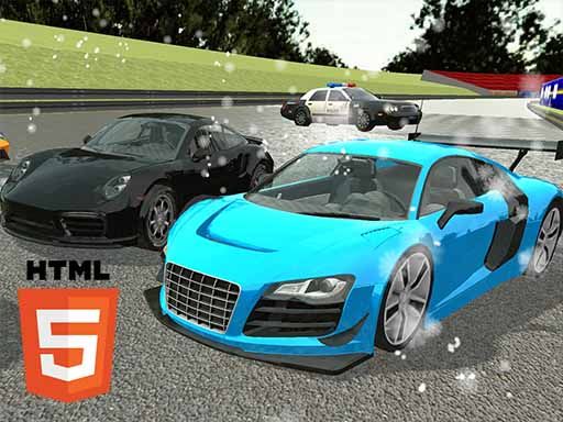 SuperCars Crazy Racing 2023 - browser game screenshot