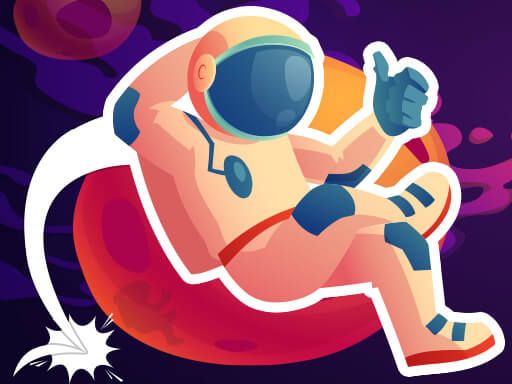 Jump on Jupiter - browser game screenshot