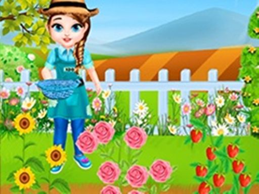 Baby Taylor Little Gardener - browser game screenshot