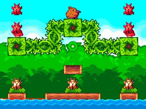  Super Kiwi Adventure - 2021  - browser game screenshot