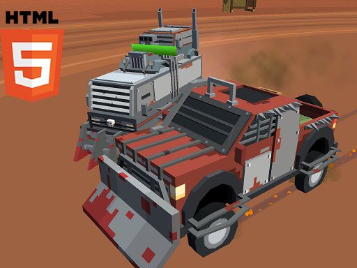Car Crash Pixel Demolition Mobile - browser game screenshot
