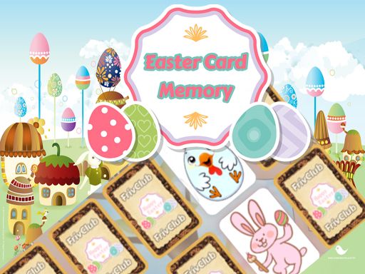 Easter Card Memory Deluxe Easter Card Memory Deluxe - browser game screenshot