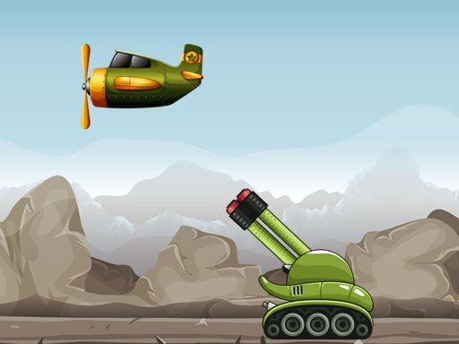 Tank Defender - browser game screenshot