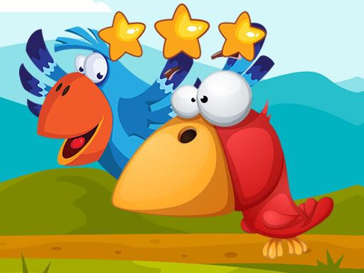 Fun Birds Hidden Stars Fun Birds Hidden Stars - browser game screenshot
