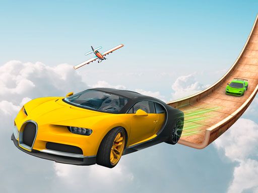  Mega Ramps -Sky Driving - browser game screenshot