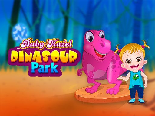 Baby Hazel Dinosaur Park - browser game screenshot