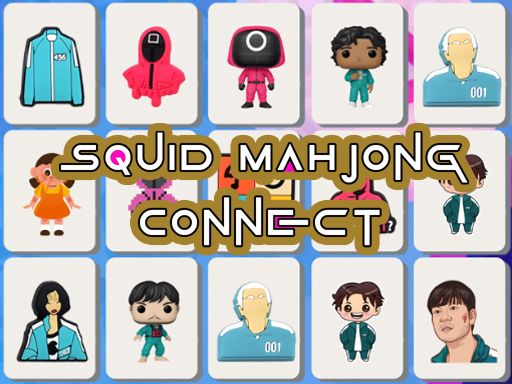 Squid Mahjong Connect - browser game screenshot