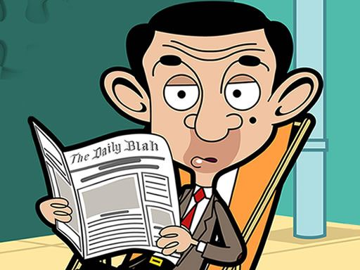 Mr. Bean Jigsaw - browser game screenshot