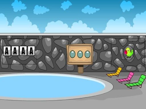 Swimming Club Escape - browser game screenshot