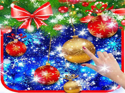 Christmas Balls - browser game screenshot
