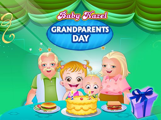 Baby Hazel Grandparents Day - browser game screenshot