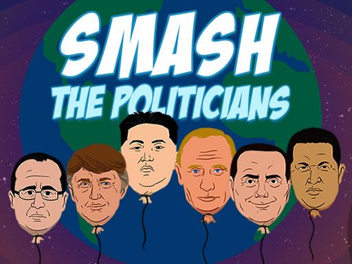 Smash the Politicians - browser game screenshot