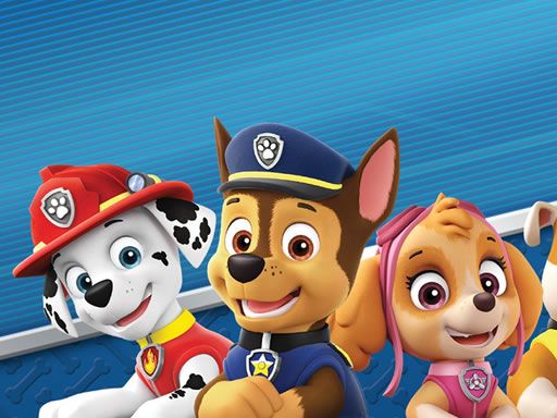 Fun Paw Patrol Jigsaw - browser game screenshot
