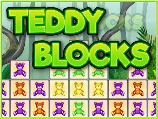 Teddy Blocks - browser game screenshot
