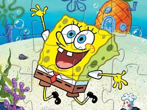 Sponge Bob Jigsaw Puzzle Collection - browser game screenshot