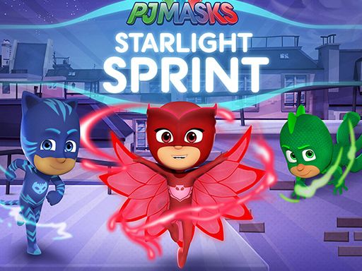 Pjmasks Starlight Sprint - browser game screenshot